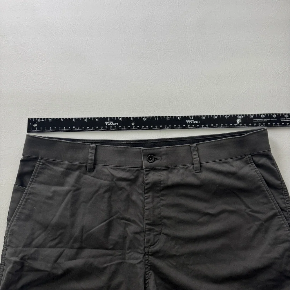 Nike Dri-FIT Chino Golf Shorts Mens 40 Charcoal Grey DA4139-070 Stretch Cotton